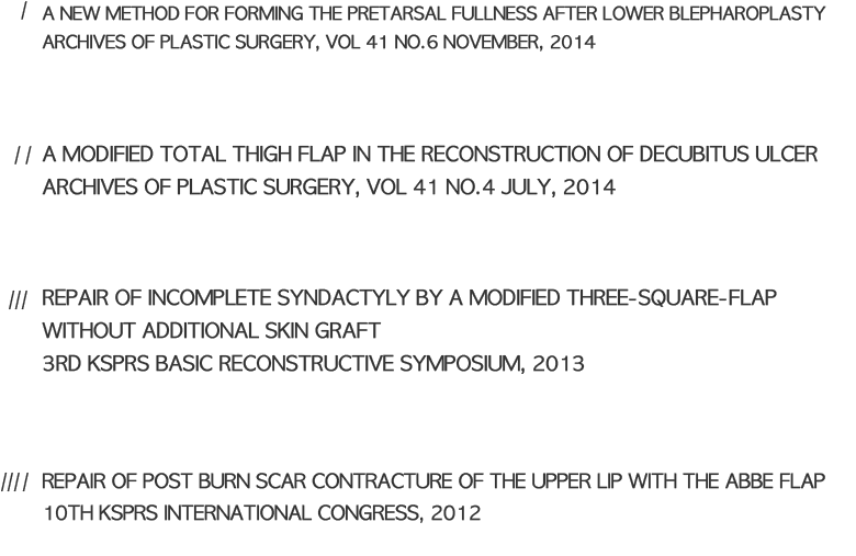 Published Papers List