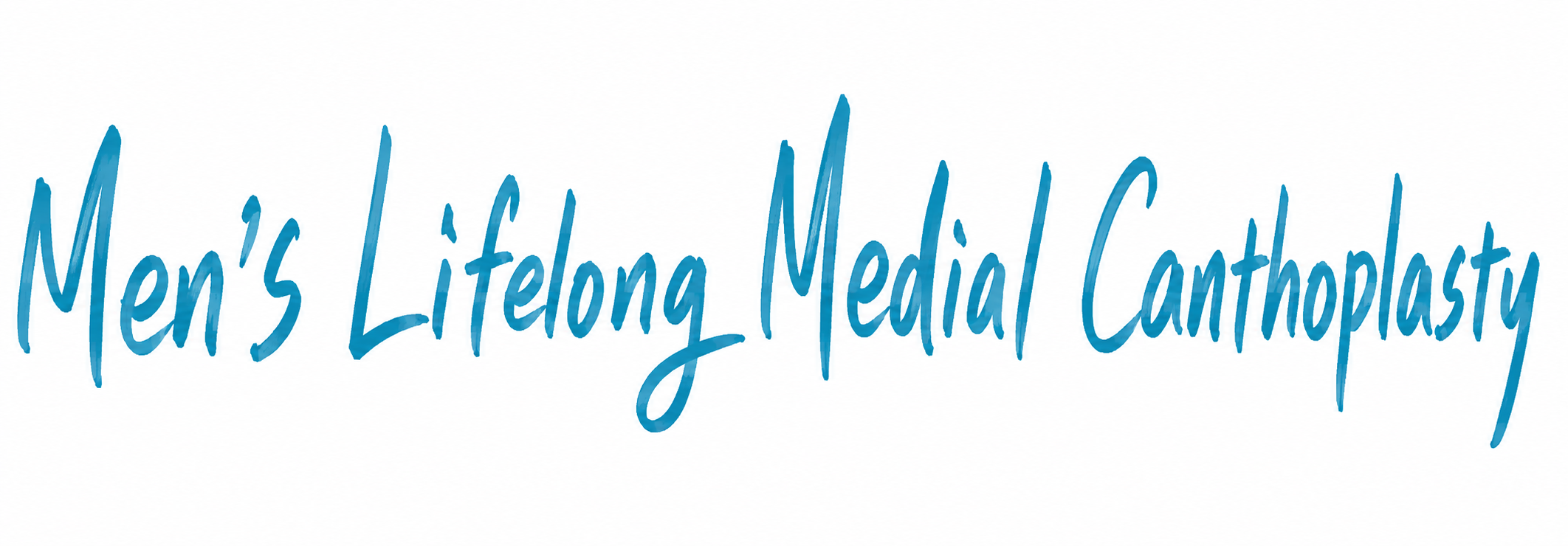 Men's Lifelong Medial Canthoplasty